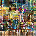 金球奖奖杯与梅西、C罗等球星